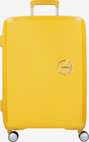 Valisette American Tourister en jaune : devant