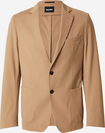 BOSS Slim fit Üzleti zakók 'Hanry' - bézs: elől