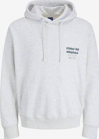 balts JACK & JONES Sportisks džemperis 'JORMEADOWS': no priekšpuses