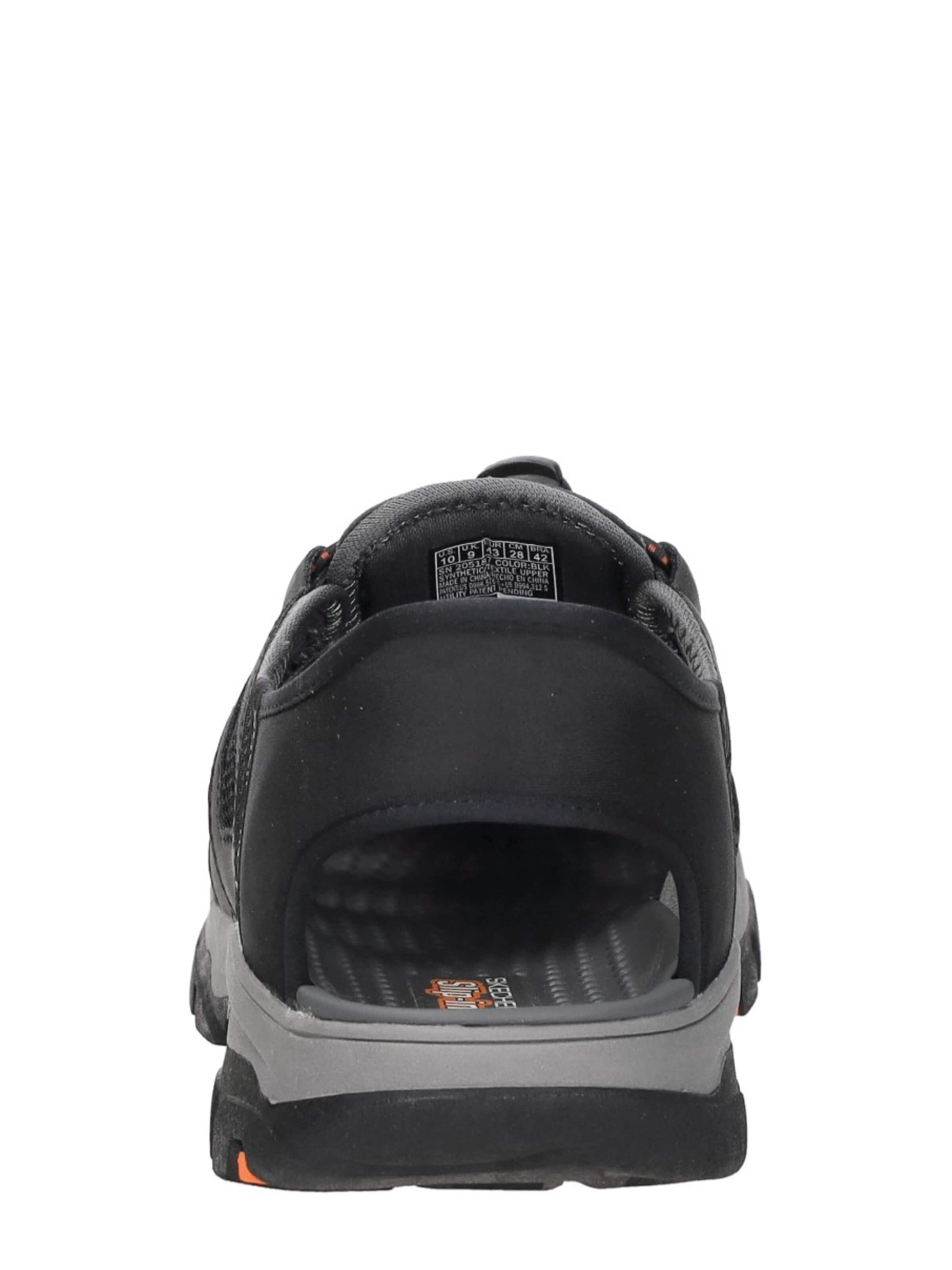 SKECHERS Sandalen 'Slip-Ins: Relaxed Fit' in Zwart