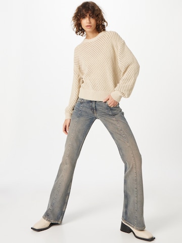 WEEKDAY Pullover 'Philo' in Beige