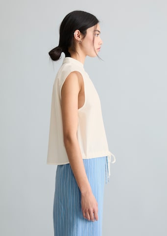 Marc O'Polo DENIM Bluse in Weiß