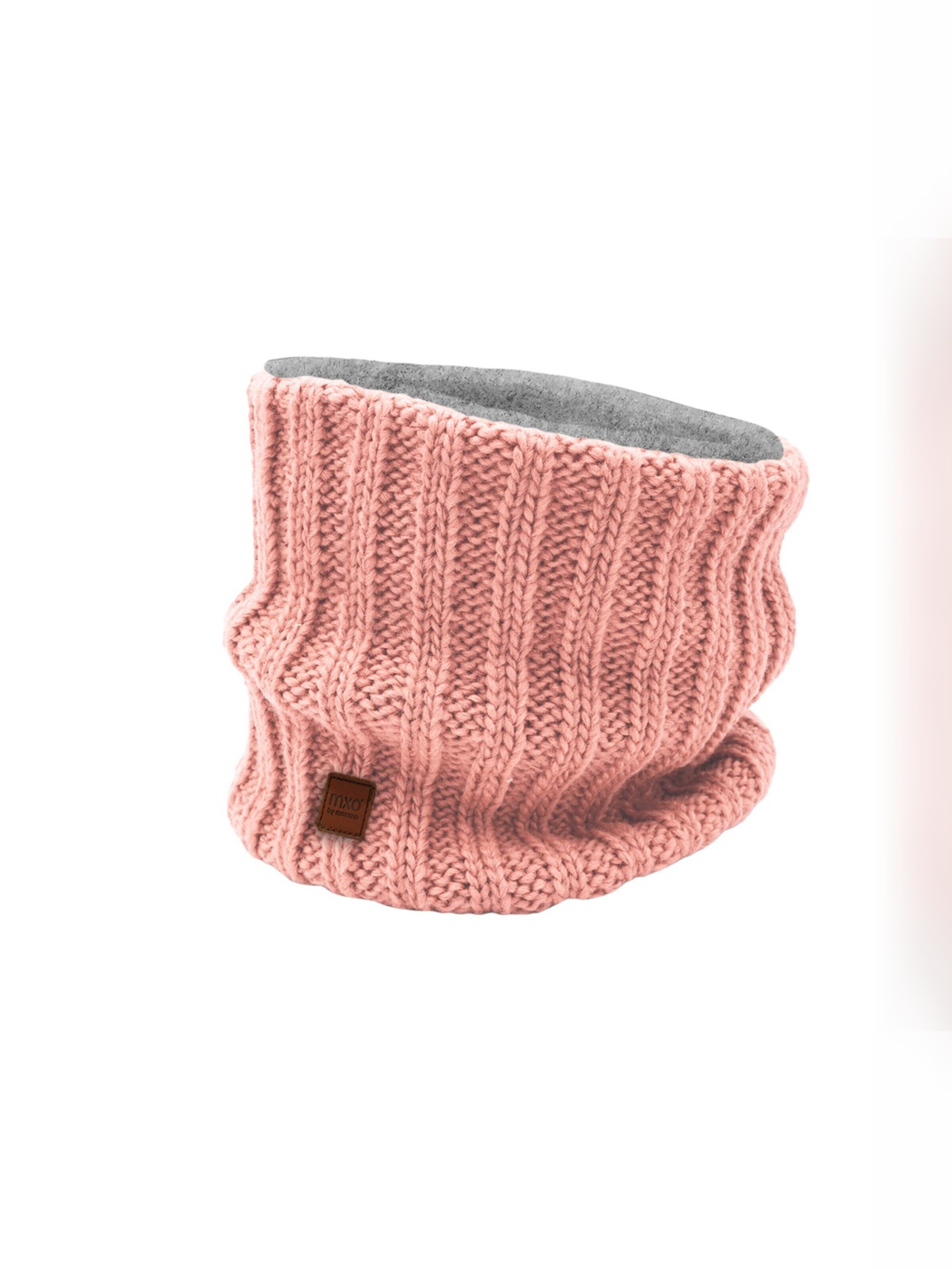 MAXIMO Schal 'KIDS-Tube, Rippe'‌‌‌‌‌‌‌‌‌‌ in Pink: Vorderseite