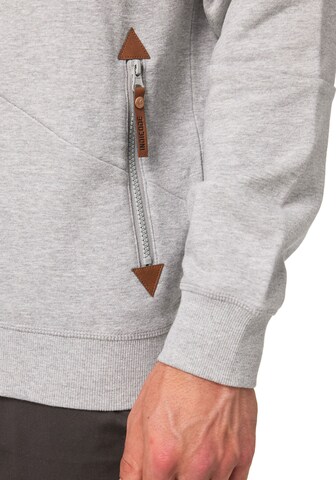 INDICODE Sweatshirt in Grau