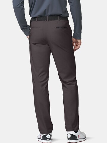 MEYER Regular Chinohose 'Oakmont 2-8626', atmungsaktiv in Braun