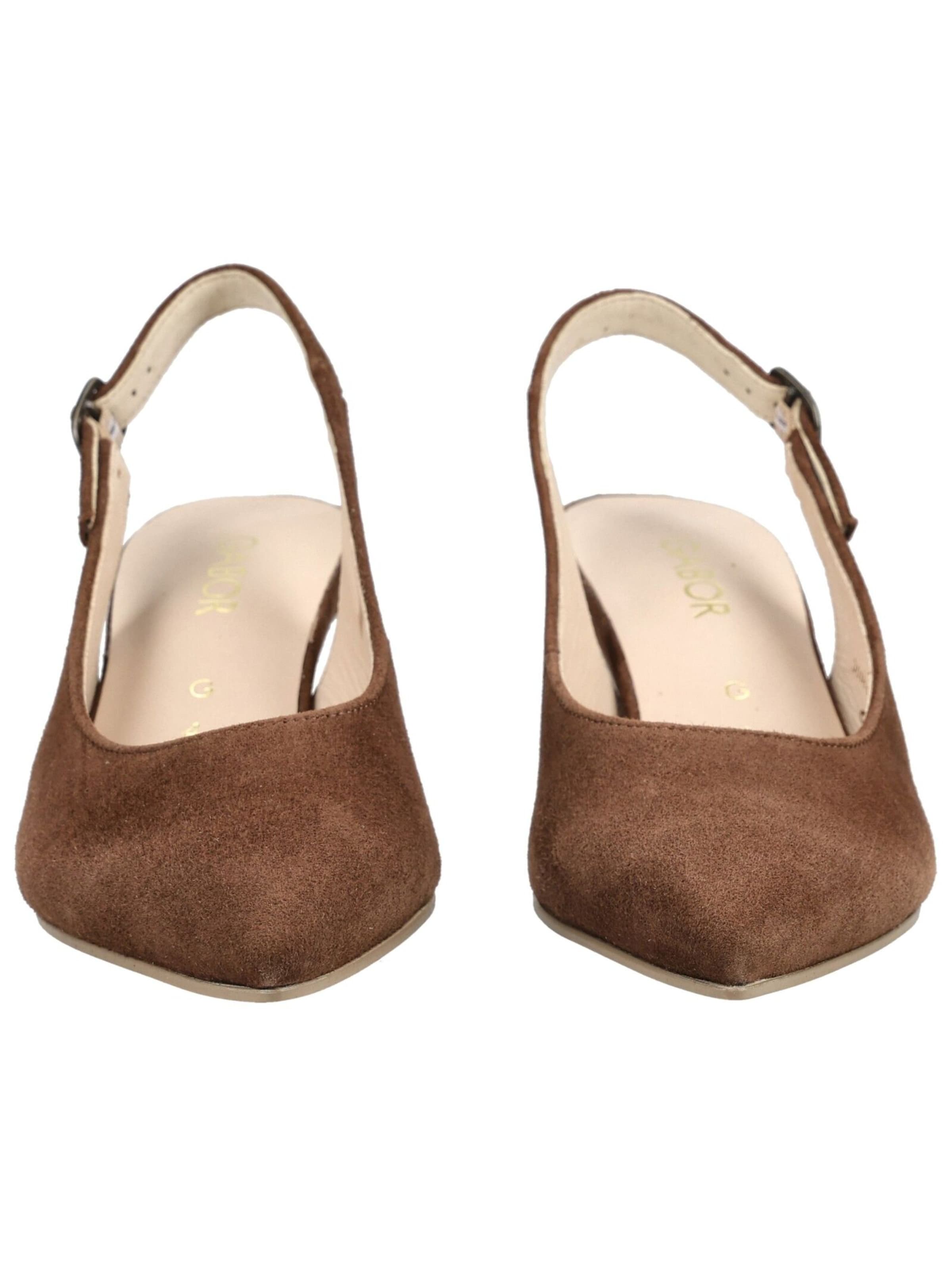 GABOR Slingpumps in Bruin