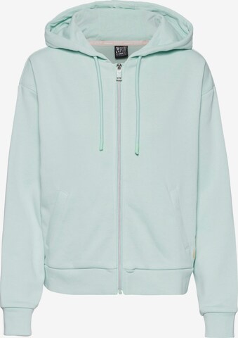 UNIFIT Zip-Up Hoodie in Green: front