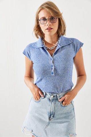 Bianco Lucci Body in Blau