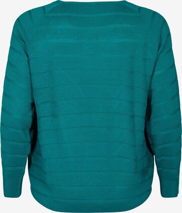 Zizzi Sweater 'MAMELIA' in Green