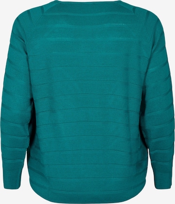Zizzi Sweater 'MAMELIA' in Green