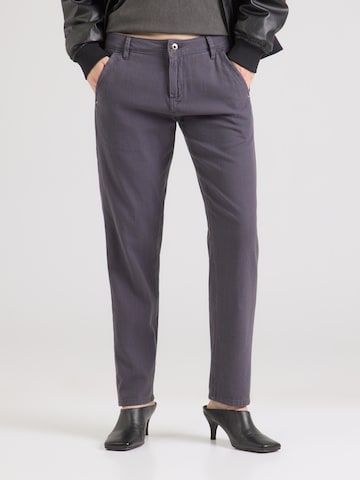 G-STAR Конический (Tapered) Брюки-чинос 'Kate' в Серый: спереди