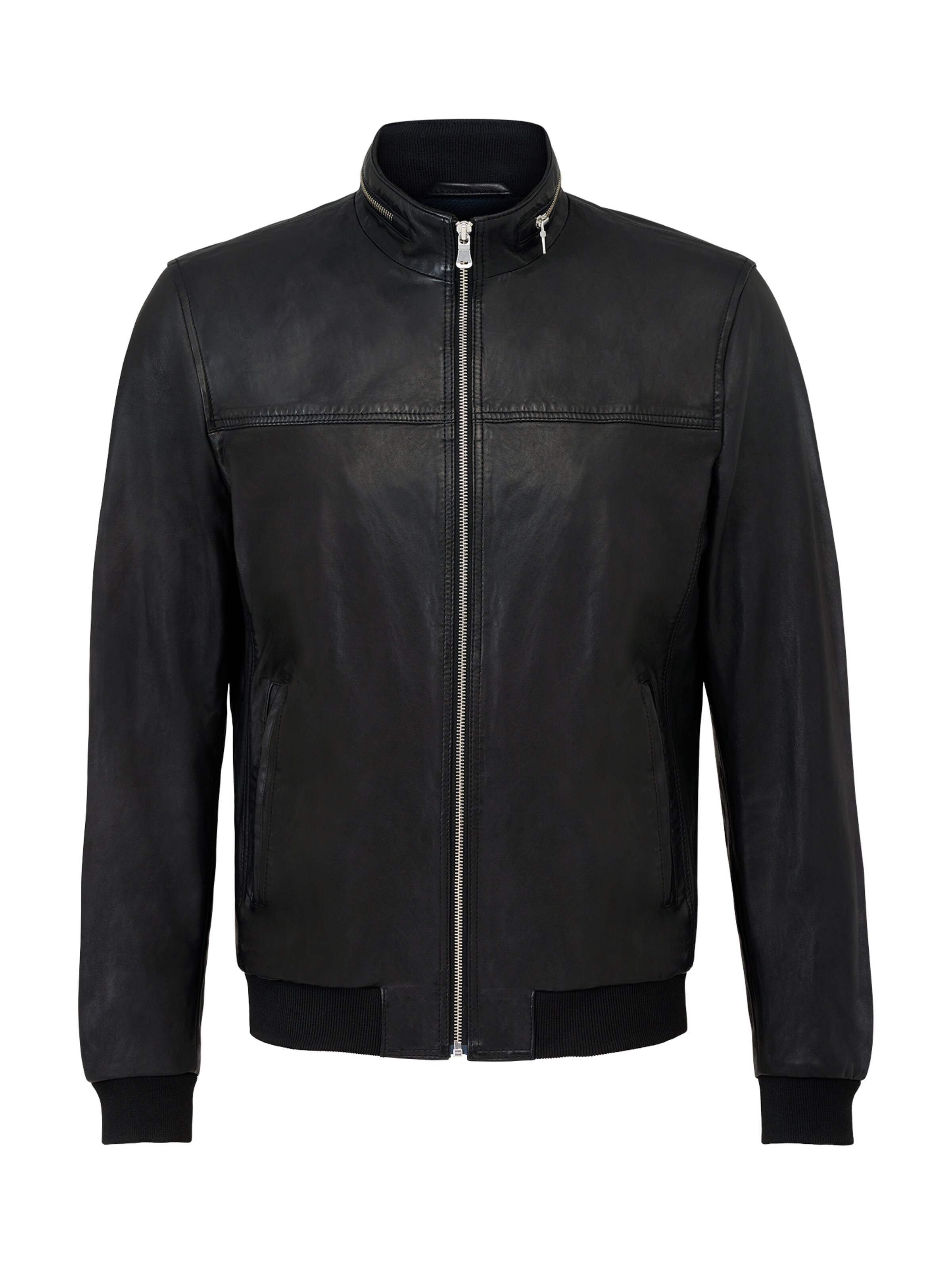 RICANO Tussenjas ' Martinus ' in Zwart: voorkant