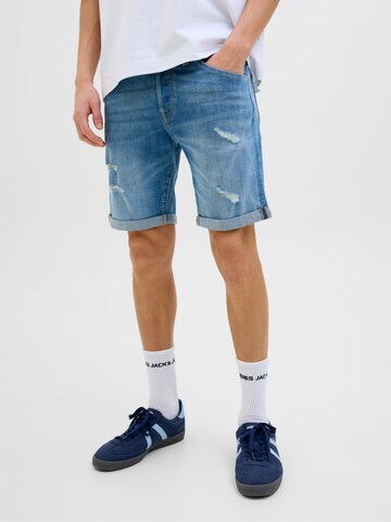 JACK & JONES - regular Vaquero 'RICK FOX' en azul: frente