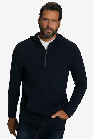 JP1880 Sweatshirt in Blauw: voorkant