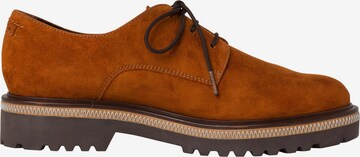 TAMARIS Lace-up shoe in Brown