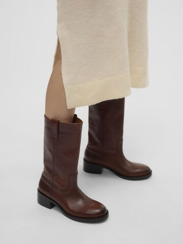 VERO MODA Knit dress 'BOOM' in Beige