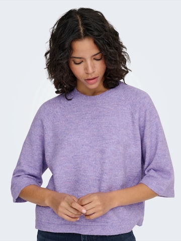ONLY Свитер 'ONLSimoni' в Лиловый