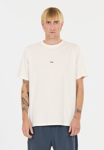 SOS Shirt 'Sera' in Wit: voorkant