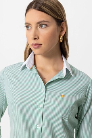 Camicia da donna 'SOFIA' di DENIM CULTURE in verde