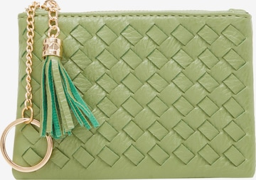 FELIPA Wallet in Green: front