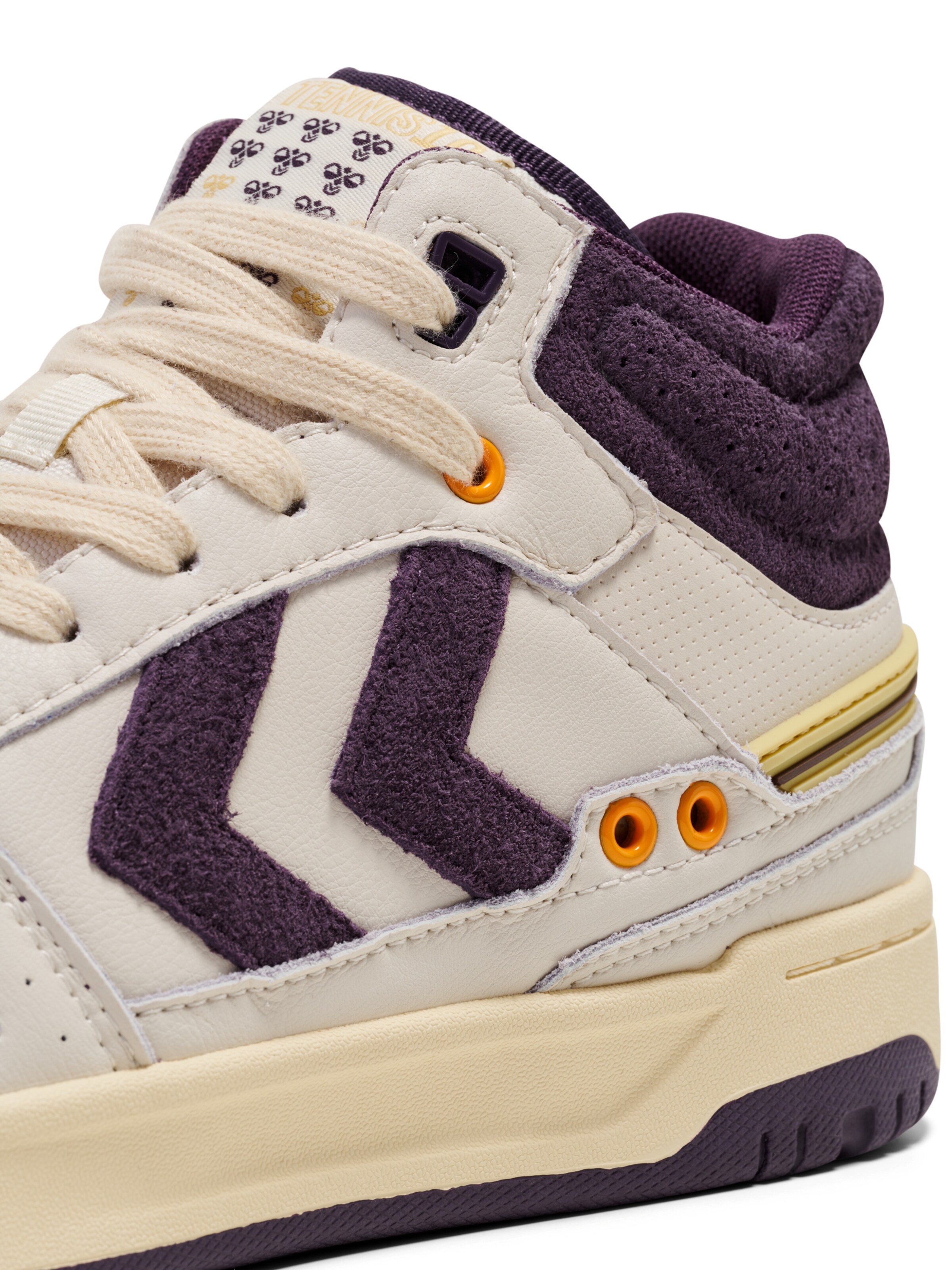 Hummel Sneakers hoog in Wit