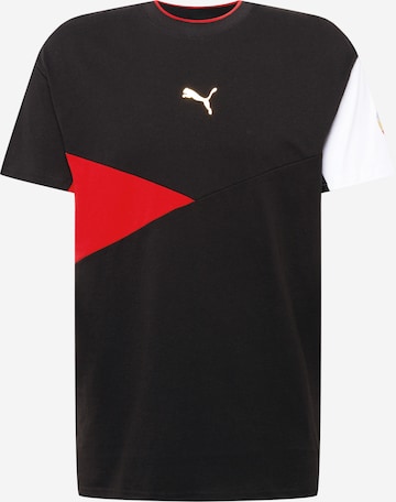 PUMA Shirt in Zwart: voorkant