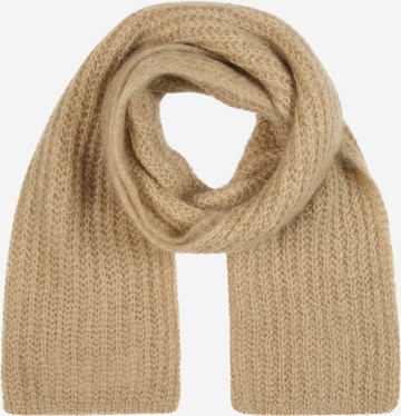 Part Two Scarf in Brown: front