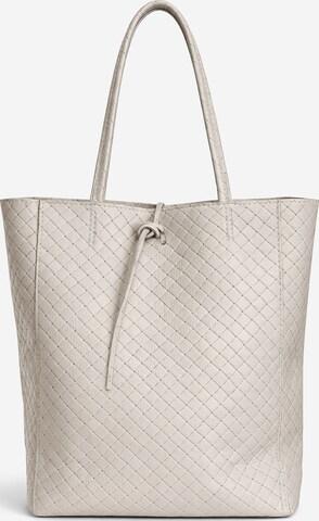 COLLEZIONE ALESSANDRO Shoulder Bag 'Flecht' in Beige: front