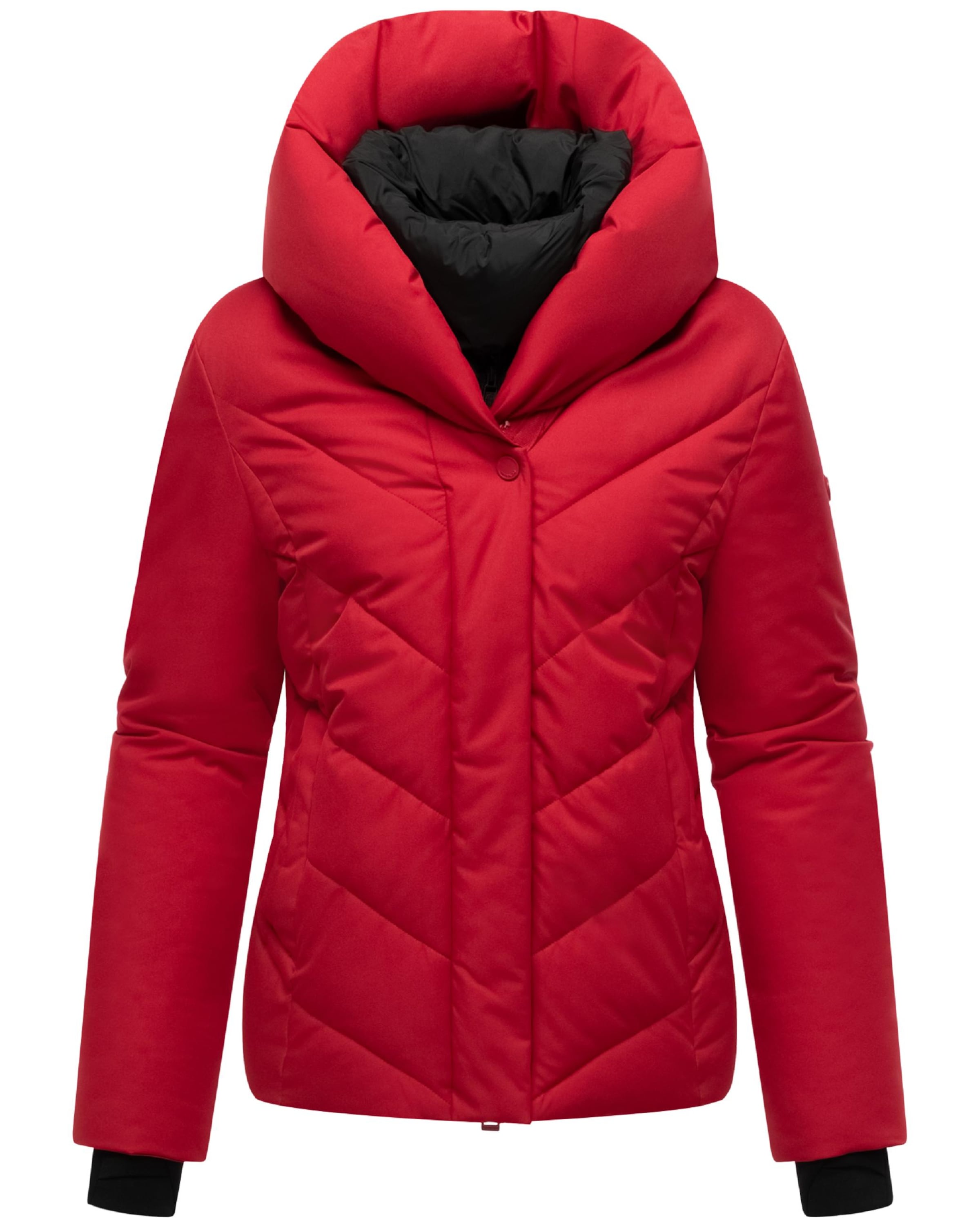 MARIKOO Zimná bunda - Červená: predná strana