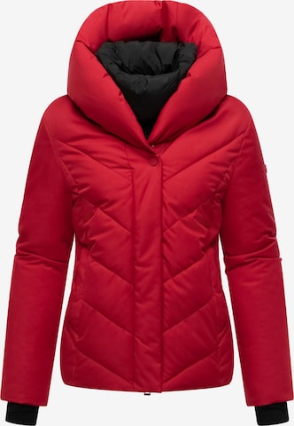 MARIKOO Talvitakki värissä punainen: etupuoli