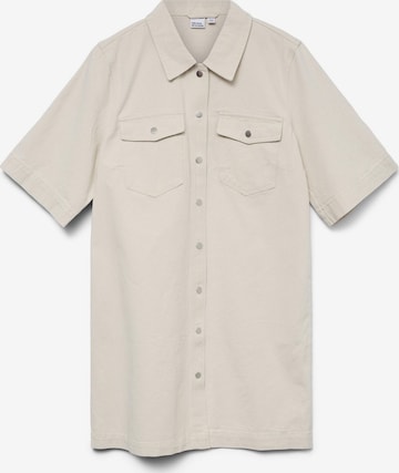Robe-chemise 'FENJA' VERO MODA en beige : devant