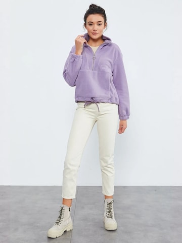 Tommy Life Bluza polarowa 'Sweatshirts' w kolorze fioletowy