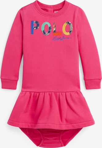 Polo Ralph Lauren Jurk in Roze: voorkant