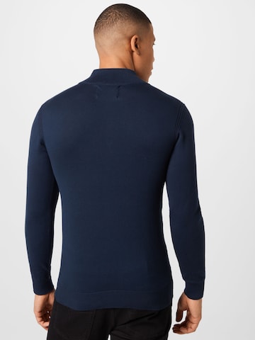 INDICODE JEANS Pullover 'Ancona' in Blau