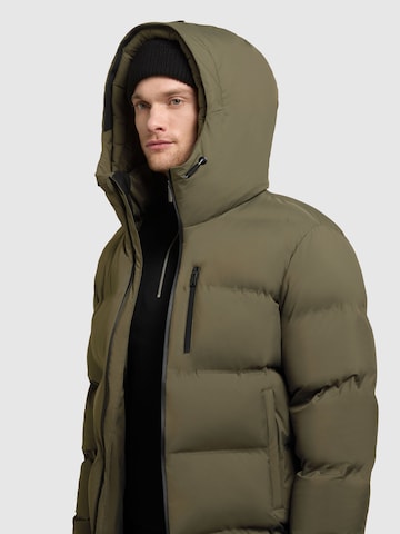 Giacca invernale 'Silas3' di khujo in verde