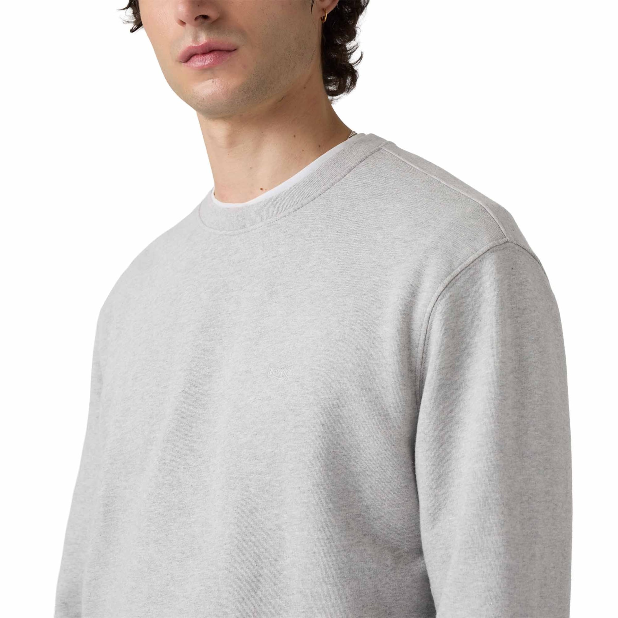 LEVI'S ® Regular fit Sweatshirt 'Original Housemark' in Grey