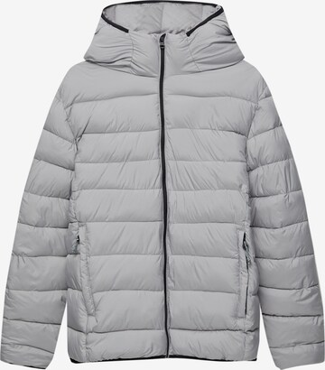 Pull&Bear Jacke in Grau: predná strana