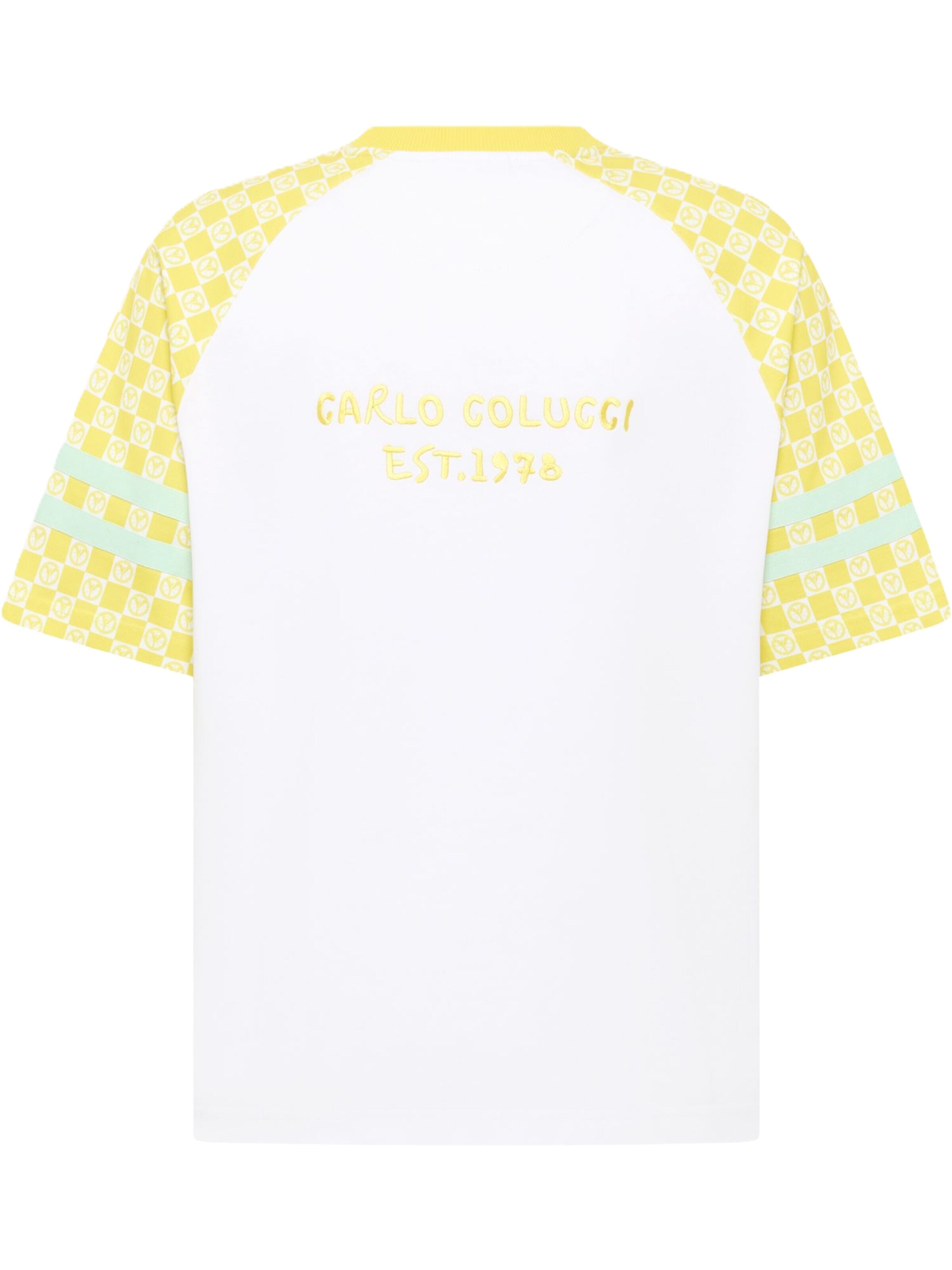 T-Shirt 'Federzoni' Carlo Colucci en blanc