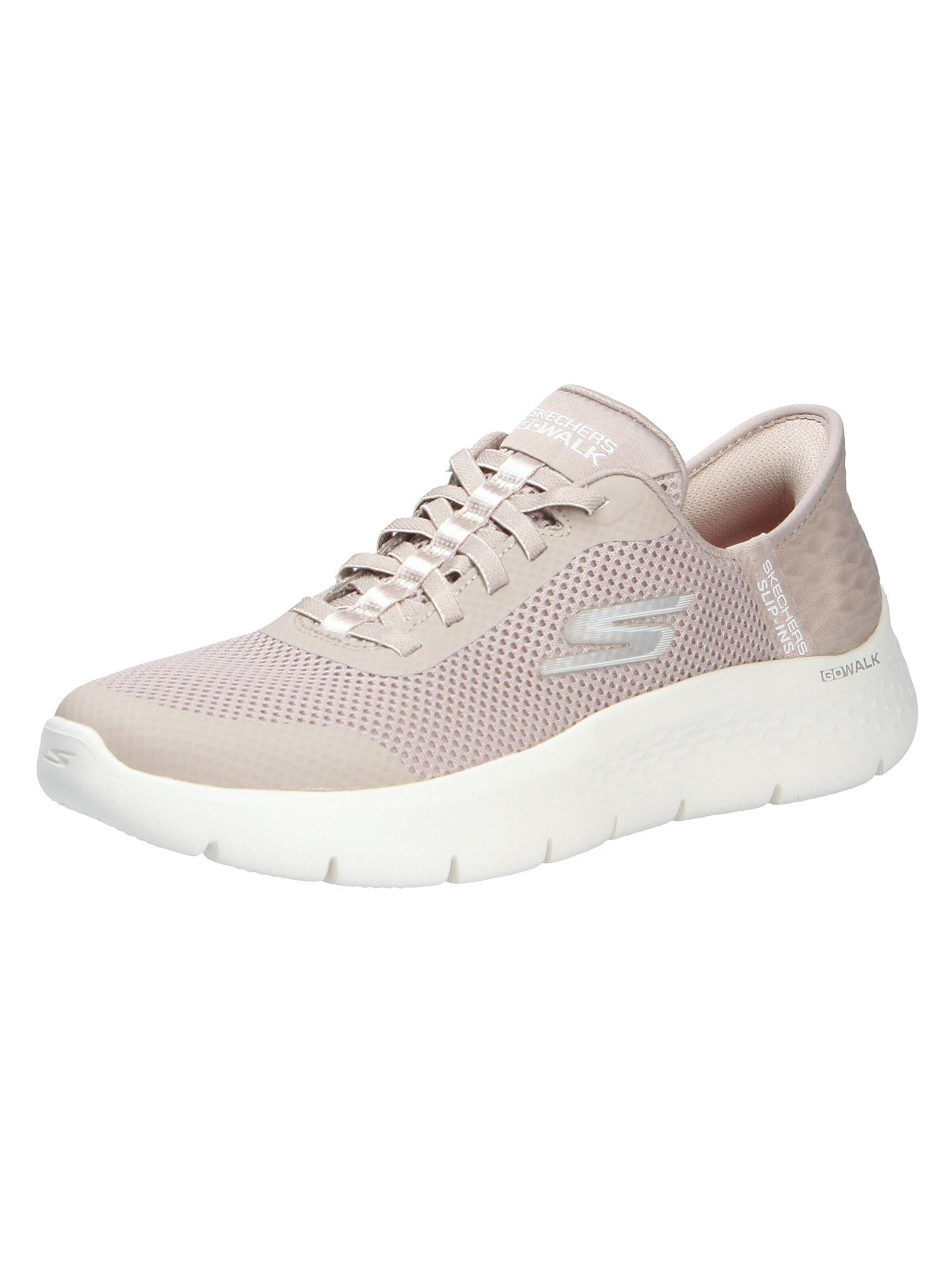 SKECHERS Slip-on 'GO WALK FLEX - GRAND' in Roze: voorkant