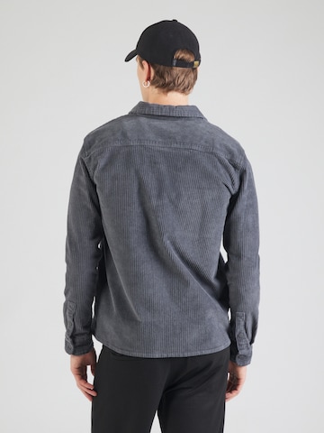 BLEND Regular fit Button Up Shirt 'BHFABER' in Grey