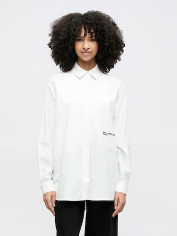 balta KARL LAGERFELD JEANS Palaidinė: priekis