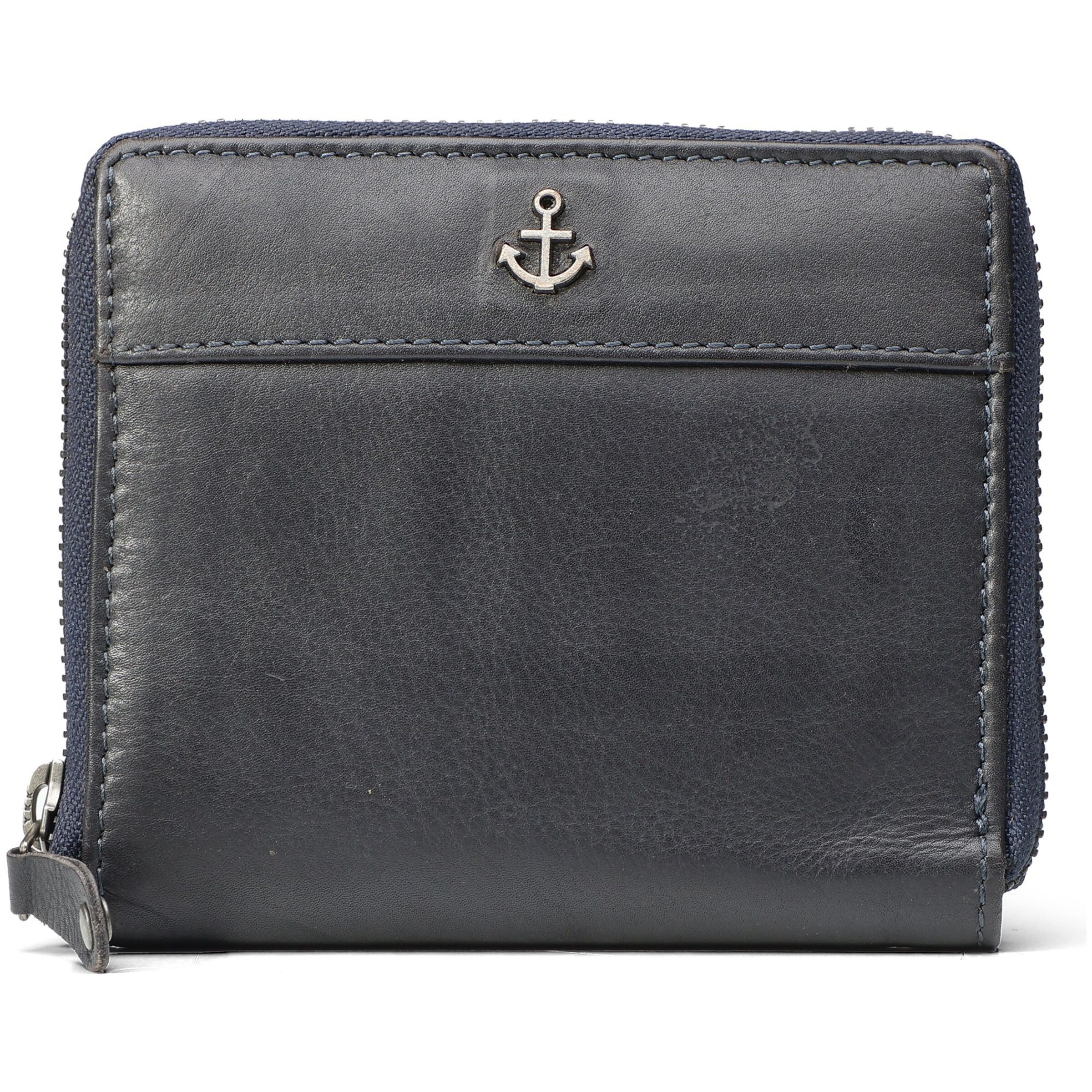 Harbour 2nd Portemonnee 'Anchor Love' in Blauw: voorkant