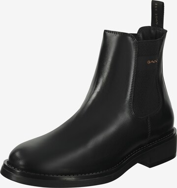 GANT - Botas chelsea 'Prepdale' em preto: frente