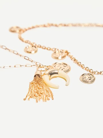Bershka Halsband 'BOHO CHIC' i guld