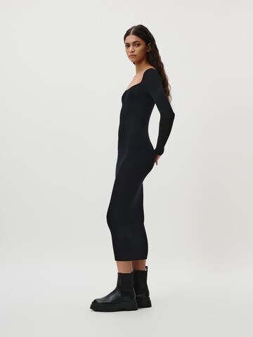 Rochie tricotat 'Farine' de la LeGer by Lena Gercke pe negru