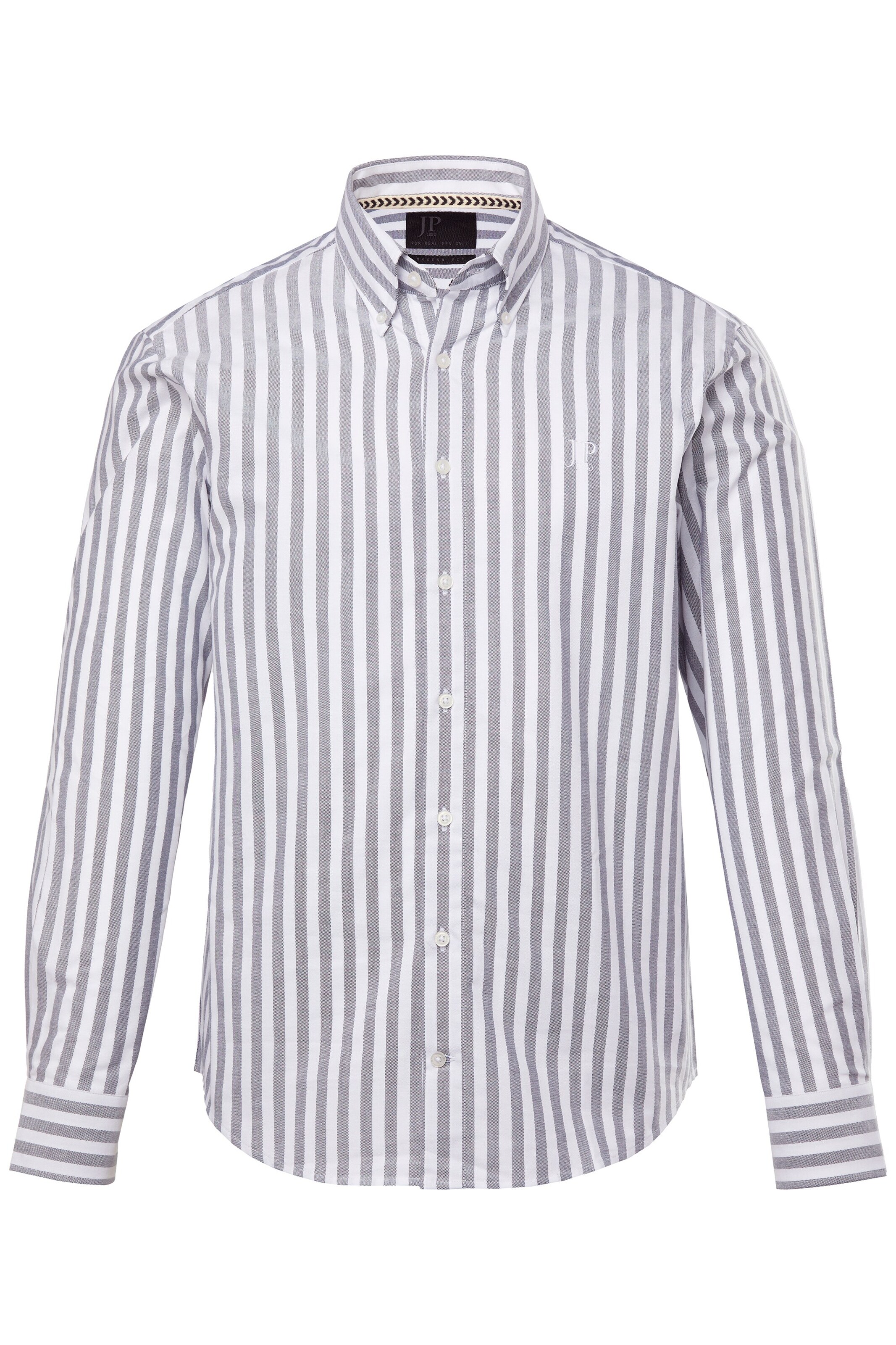 JP1880 Regular Fit Hemd in Weiß: Vorderseite