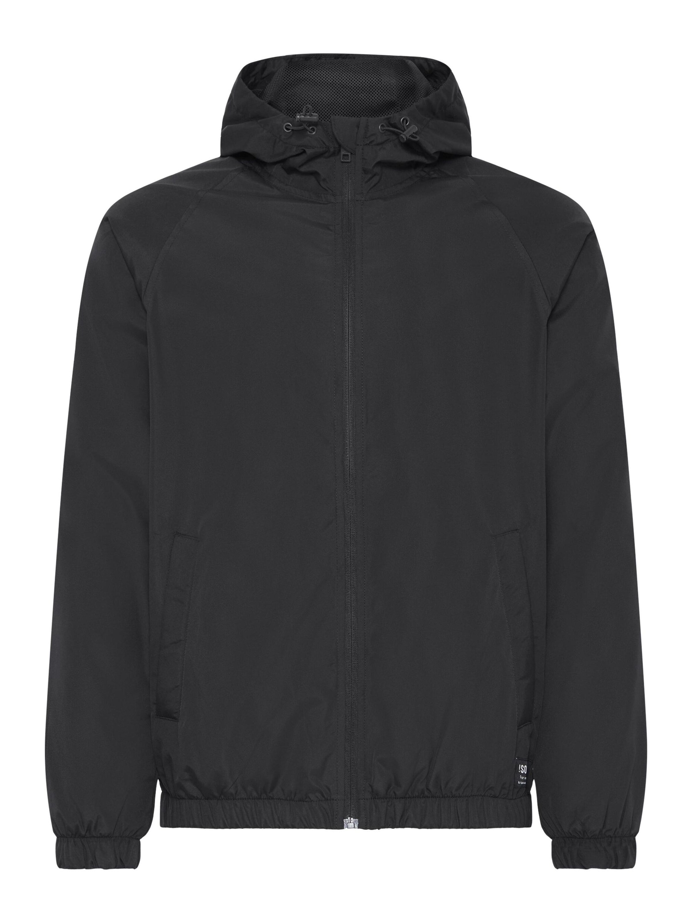 Giacca di mezza stagione 'Franno' di !Solid in nero: frontale