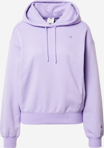 Champion Authentic Athletic Apparel Sweatshirt in Purple: front