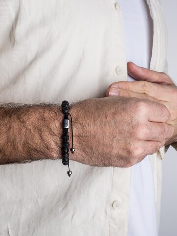 Akitsune Bracelet 'Venatio' in Black: front