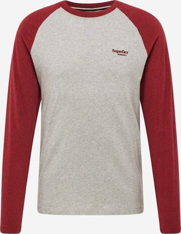 Superdry Shirt 'Essential' in Grey: front